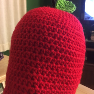 crochet Apple Hat