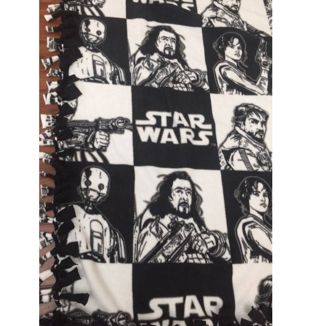 Star Wars Rogue One fleece blanket