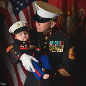 Marine corps baby boy outfit - Childrens dress blues 3 piece set -USMC dress blues outfit - Hobbyist License #21512-Made to order