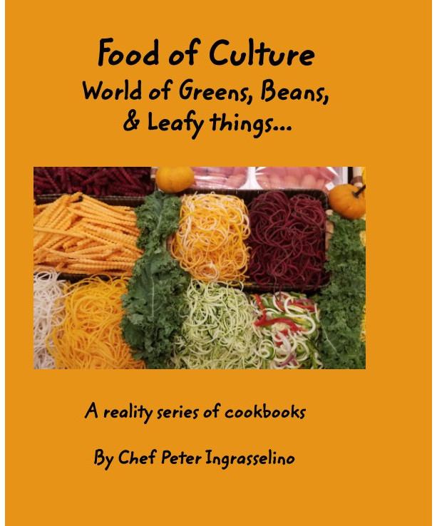 "Food of Culture" cookbook "World of Greens, Beans, & Leafy things"