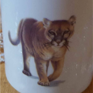 8 oz Coffee Mug, Cougar