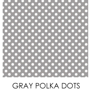 Alice Play Dress | Gray Polka Dot