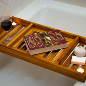 Cedar bath tray