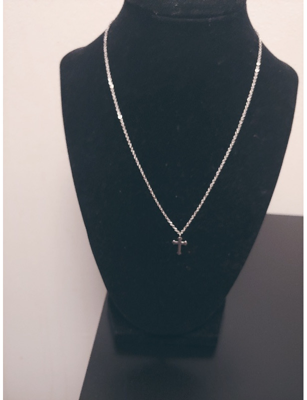 Stainless Steel Cross Necklace | aftcra