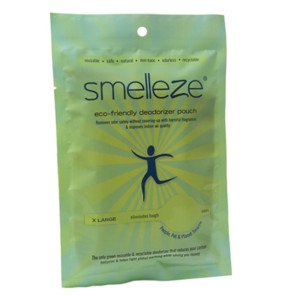SMELLEZE Reusable Hospital Smell Removal Deodorizer Pouch: Stops Medical Odor Without Chemicals in 300 Sq. Ft. 
