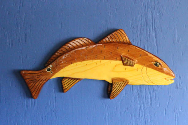Redfish, Fish (Red Drum) Wall Hanging