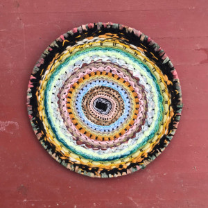 Elysian Fields | Woven Wall Hanging | Recycled Art | ToolBoxEarth