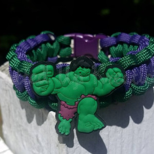 Hulk Smash Paracord Bracelet