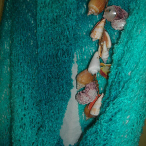 Women's Turquoise Beach Shawl/Wrap