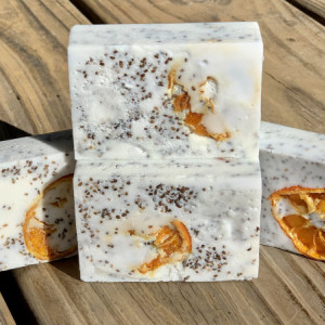 Orange & Chia Seed Goat’s Milk Soap