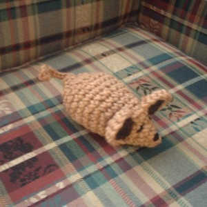 Jessica the House Mouse-Amigurumi Toy