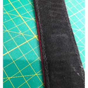 Custom Handmade Leather Wrist Strap w/ snap closure
