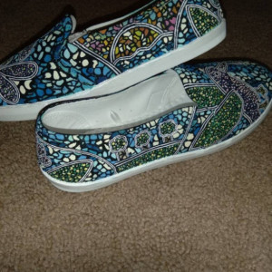 Stained Glass Shoes