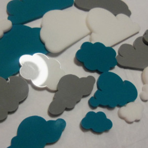 cloud charms,laser cut clouds,weather charms,laser cut charms,
