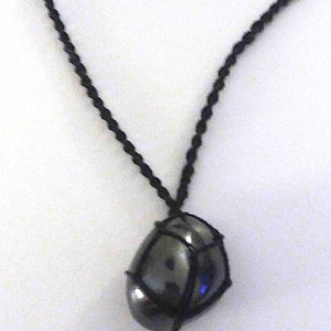 Custom Macrame Precious Stone Necklace