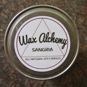 Sangria 8 oz Soy Candle 