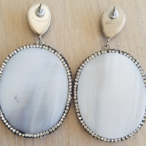 Abalone Druzy Crystal Devotionaluxe Earrings