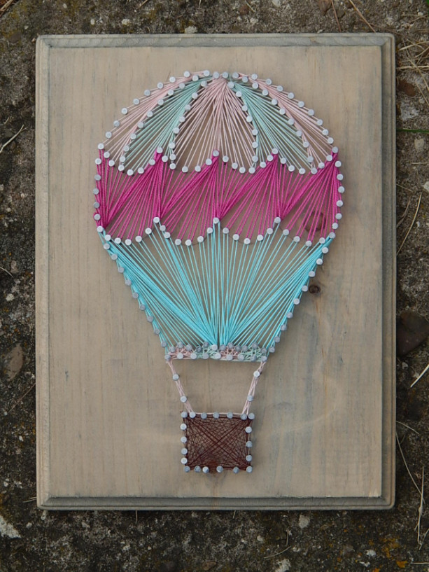 String Art Air Balloon