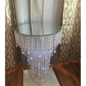 Chandelier Cake Table