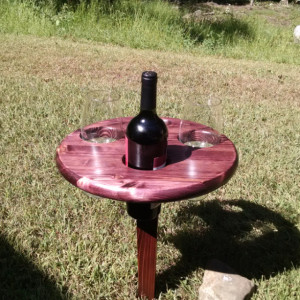 Portable Folding Wine Table