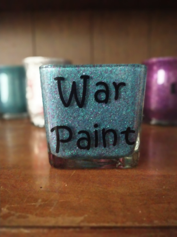 War Paint Make up brush holder
