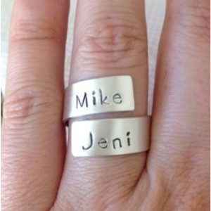 Sterling Silver Couples or Mother Ring