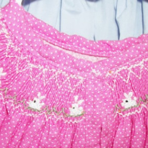Pink Dot Dress, Size 12 months