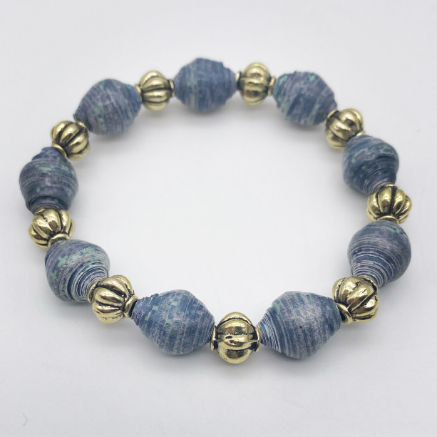 Paper beads bracelet 