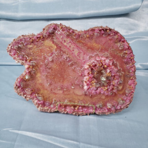 Pretty in Pink Eco-Epoxy Resin Geode