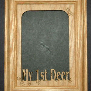 My First Deer Hunting Picture Frame 5x7