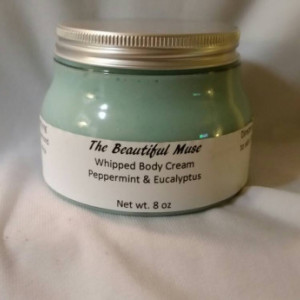 Peppermint & Eucalyptus Whipped Body Cream