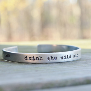 Drink the Wild Air Cuff Bracelet