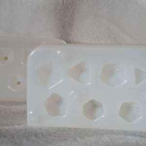 Polyhedral Dice - 2 Part Mold - FULL SET