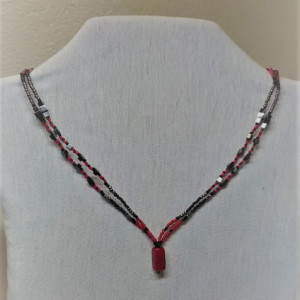 Red/Black  Necklace
