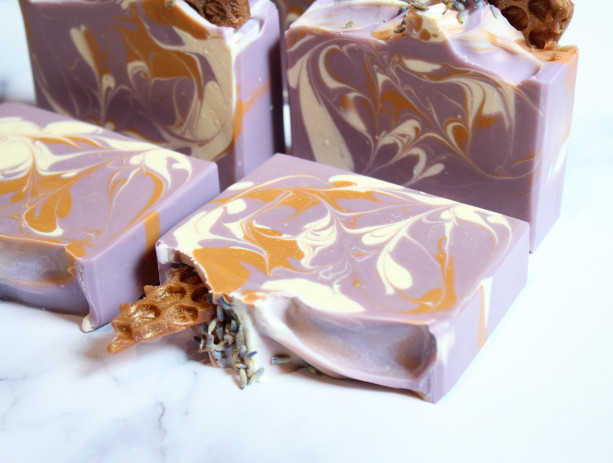 Honey and Lavender Handcrafted Luxurious Soap