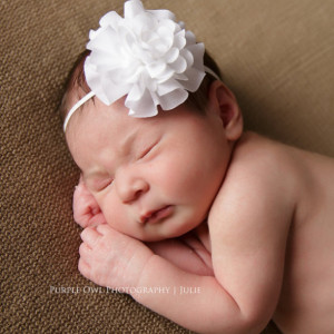 White baby headband, infant headband, newborn headband, white headband photo prop, white flower headband, baby hairband, hairband