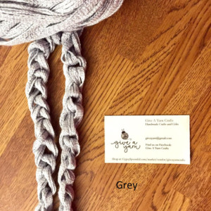 Infinity Chain Fashion Ruffle Yarn Scarf by Give A Yarn Crafts