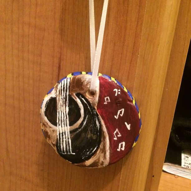 Handmade Guitar Ornament