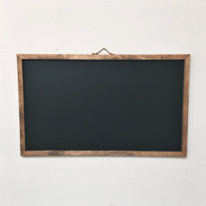 Large Rustic Thin-Framed Chalkboard 48x28"