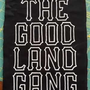 "The Good Land Gang" Hand-Painted Back Patch