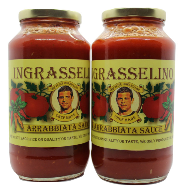 Arrabbiata Sauce by INGRASSELINO PRODUCTS (24oz) 2 pack