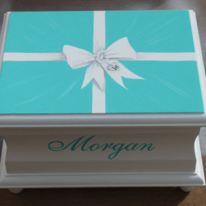 Sweet Sixteen keepsake memory box personalized gift