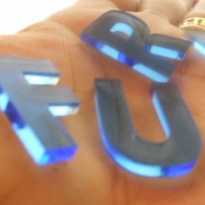 ACRYLIC LETTERS, one inch letters,snapback,holographic letter