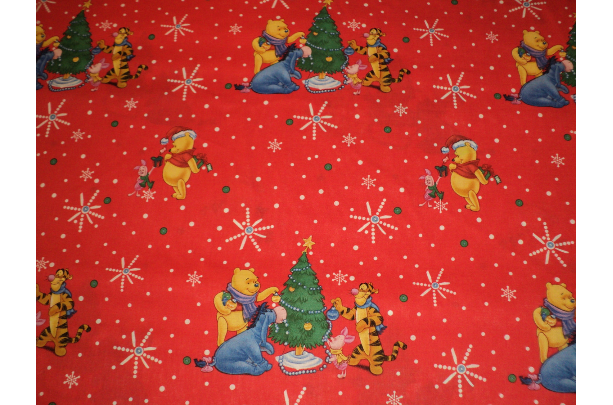 NEW Handmade Disney Winnie The Pooh/Tiger Red Christmas Dress Custom Size 12M-14Yrs