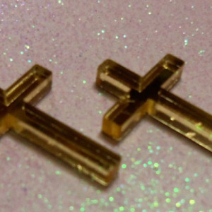 tiny cross charms,laser cut,crosses,kawaii charms,decoden