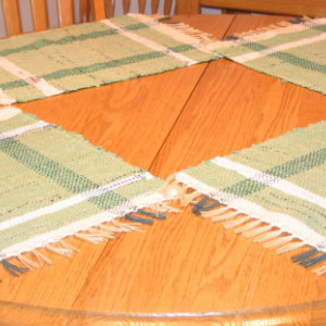 handwoven Placemats-hand woven- Recycled-Plastic Bags placemats-plastic bag placemats-woven placemats-kitchen-kitchen placemats-placemats
