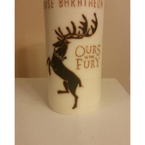 3x6 "House Baratheon" Pillar Candle