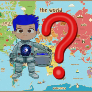 Where in the World is James Gemini - A Children's Mini Escape My Reality Home Edition Game.