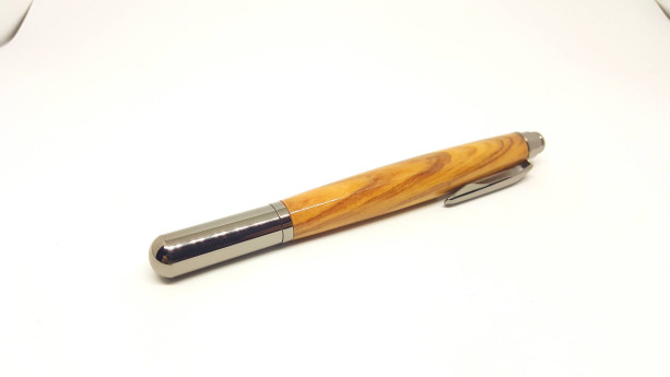 Handcrafted Olivewood Rollester Roller Ball pen