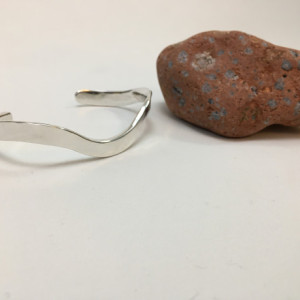 Silver Top-Forged Bracelet - Size 7